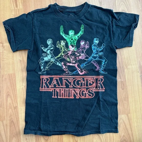 Power Ranger - Ranger things tee - Picture 1 of 2